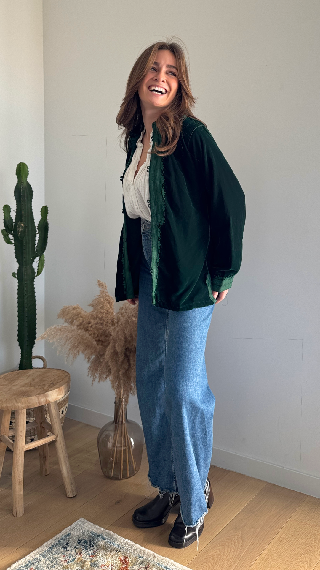 Nina – Moroccan Velvet Jacket