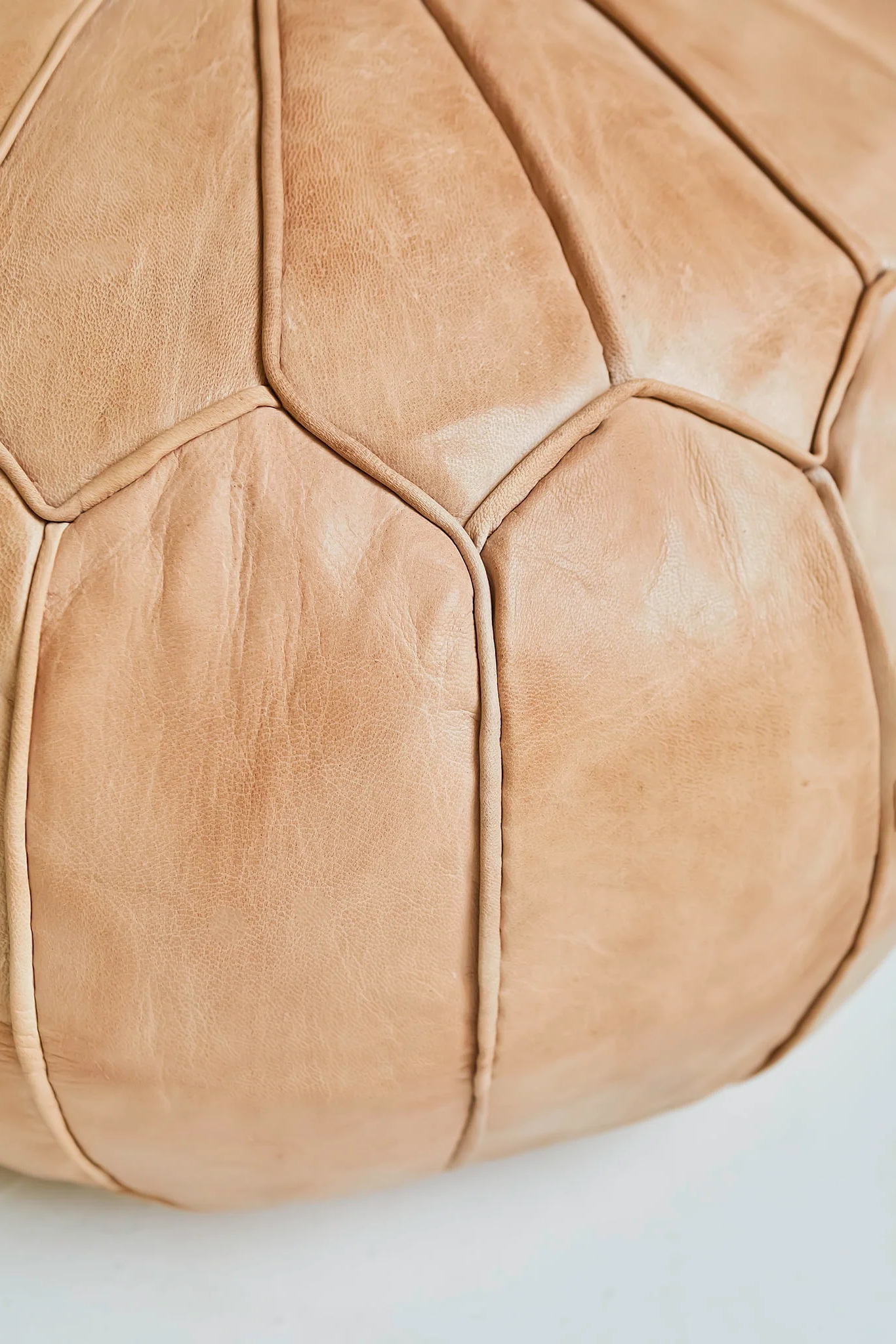 Pouf Marocain Deluxe en Cuir