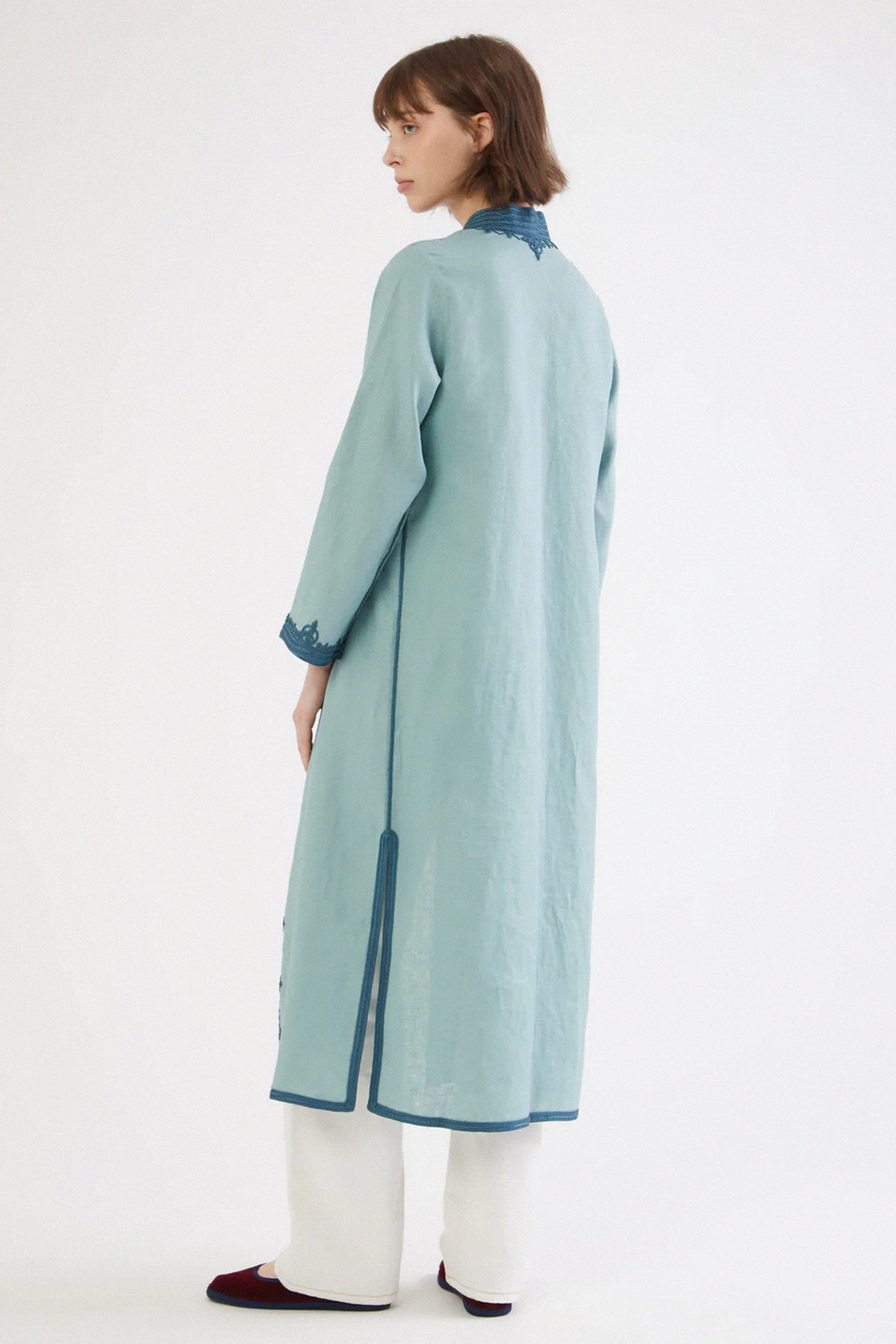 Lolla – Moroccan Linen Coat