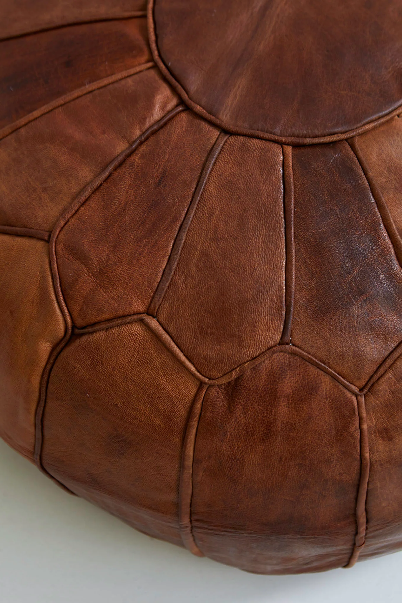 Pouf Marocain Deluxe en Cuir