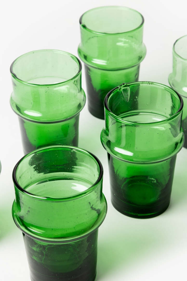 Set Beldi – 6 verres Vert Héritage