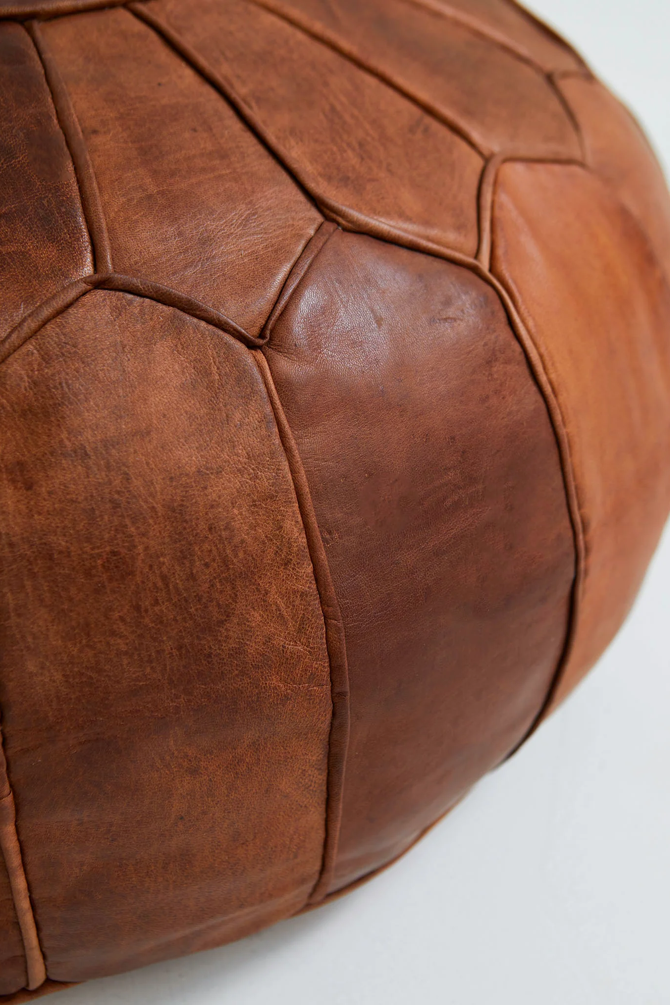Pouf Marocain Deluxe en Cuir