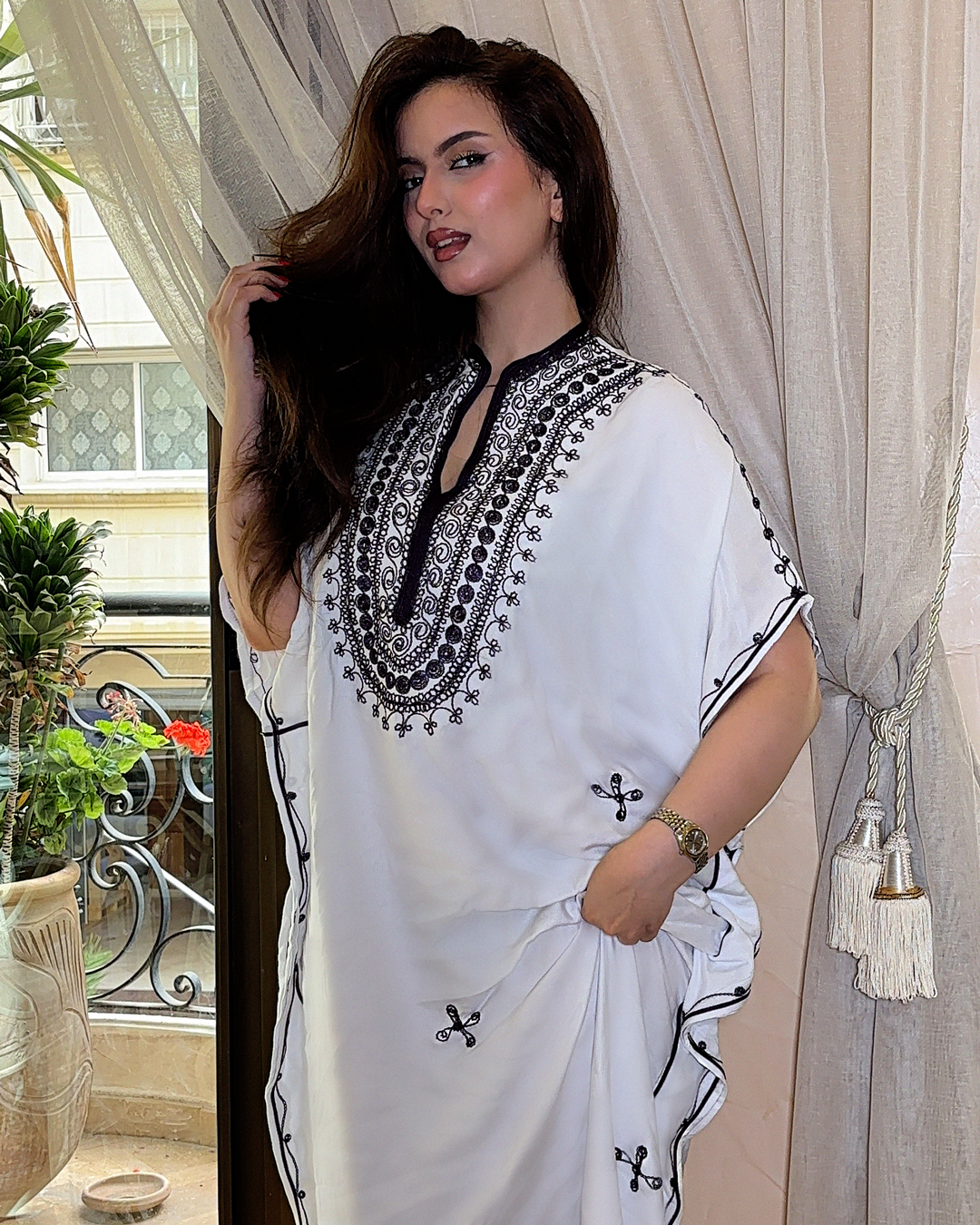 Hassna – Gandoura marocaine en coton