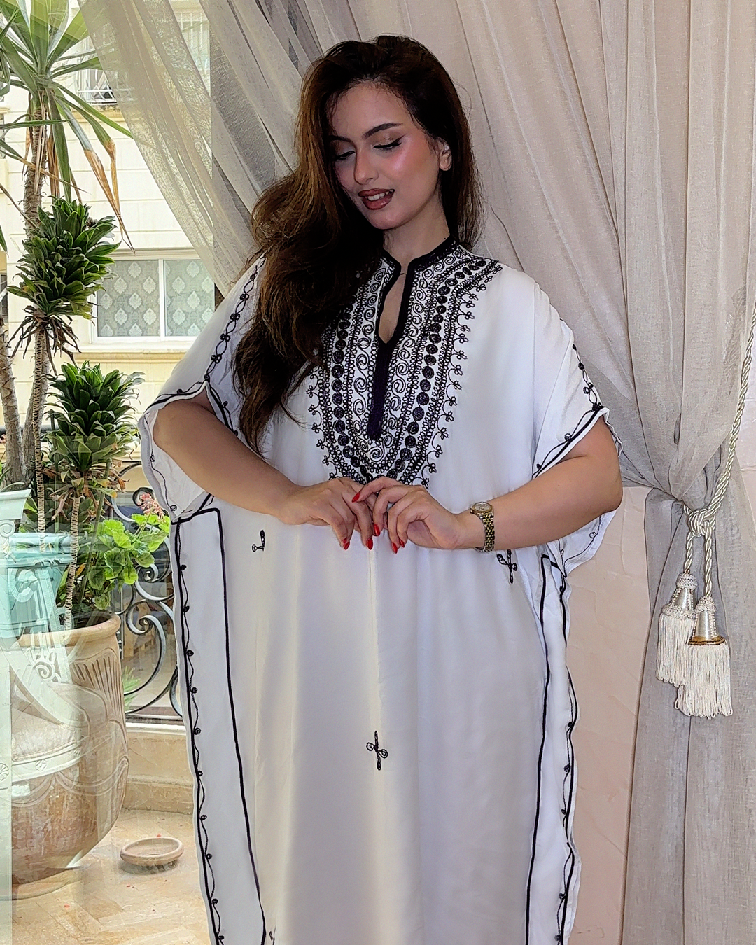 Hassna – Gandoura marocaine en coton