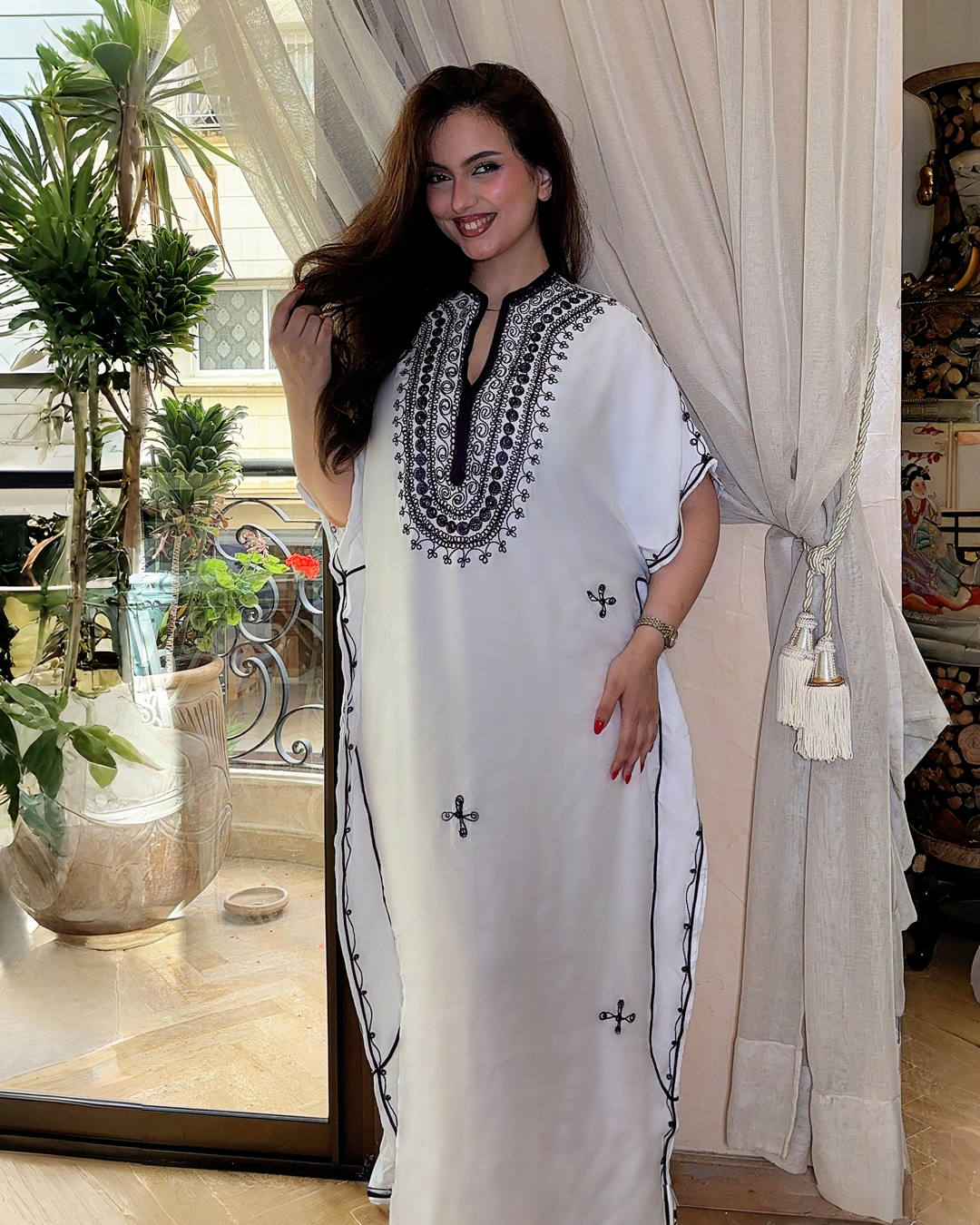 Hassna – Gandoura marocaine en coton