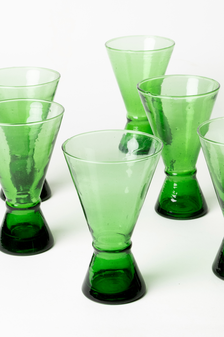 Set Yasmine – 6 verres Green Oasis