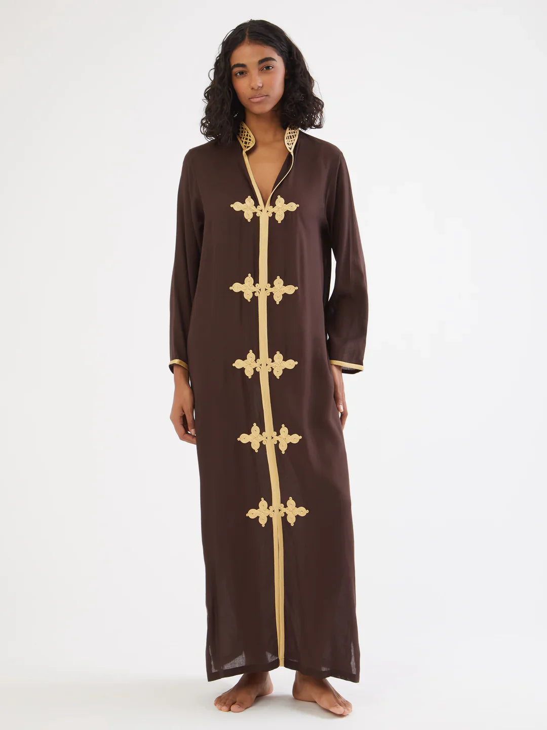 Nayla – Moroccan Silk Kaftan