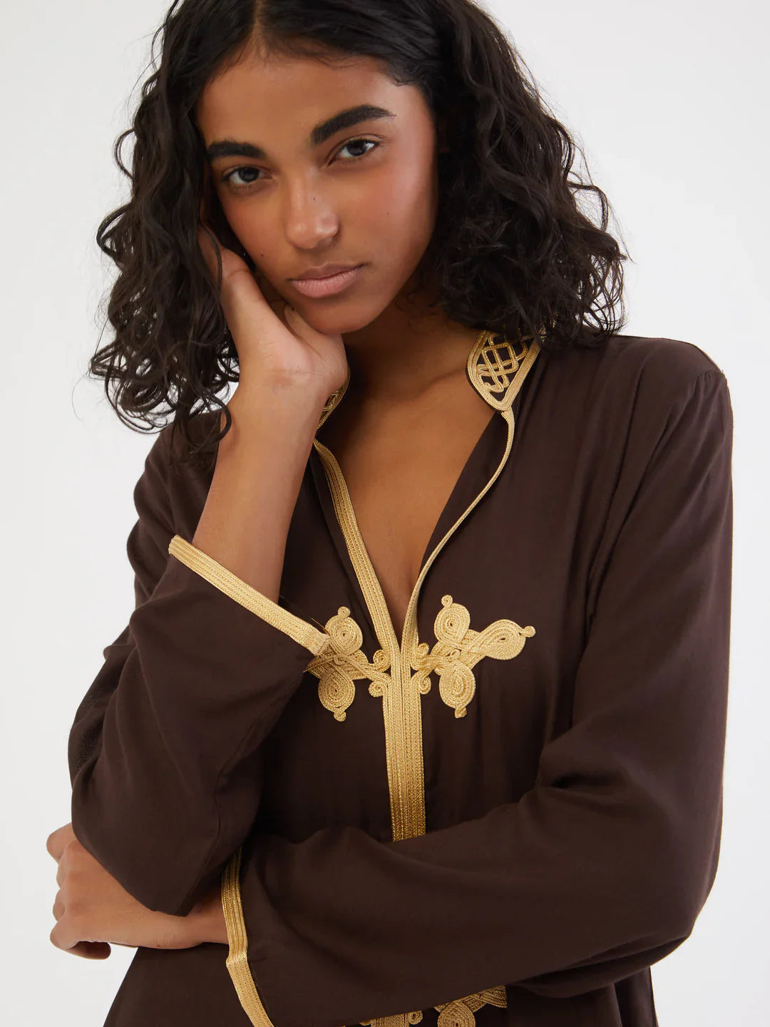 Nayla – Moroccan Silk Kaftan