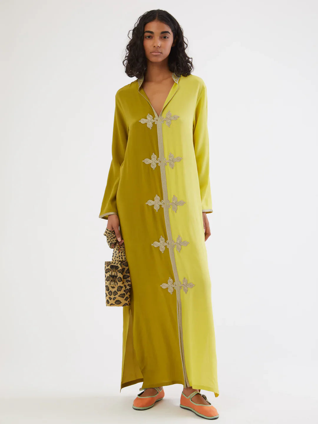 Nayla – Moroccan Silk Kaftan