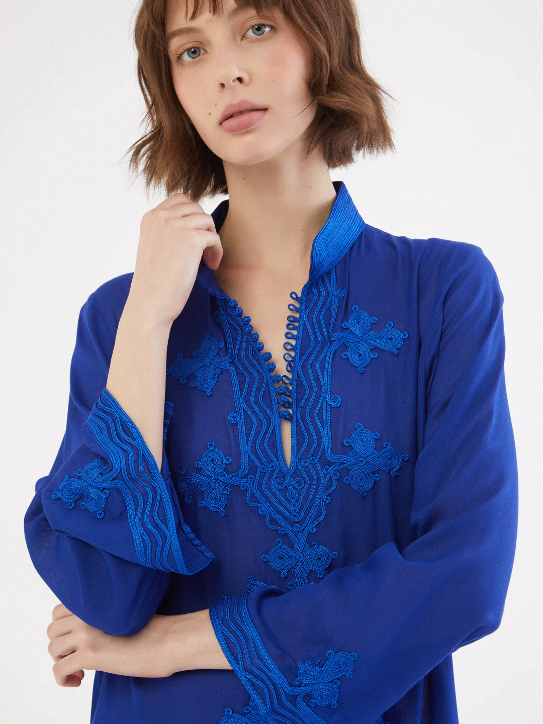 Aziza – Caftan en Coton marocain