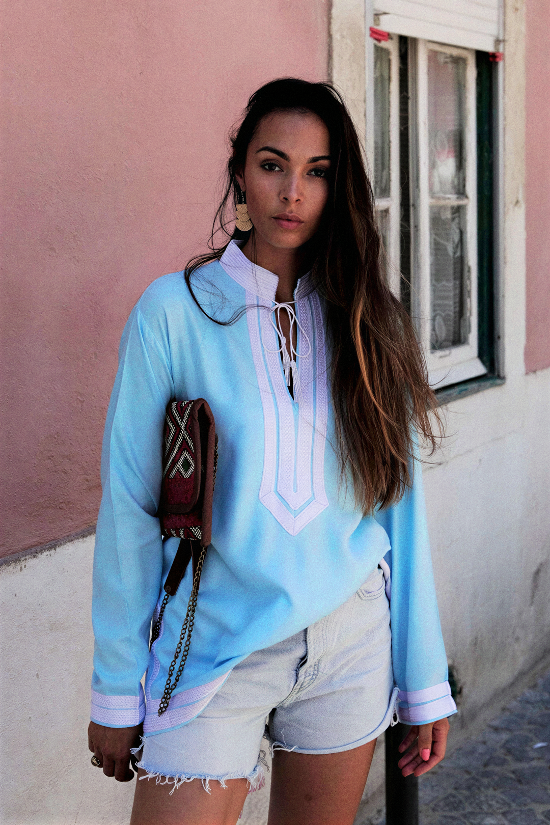 Dalia – Moroccan Cotton Tunic