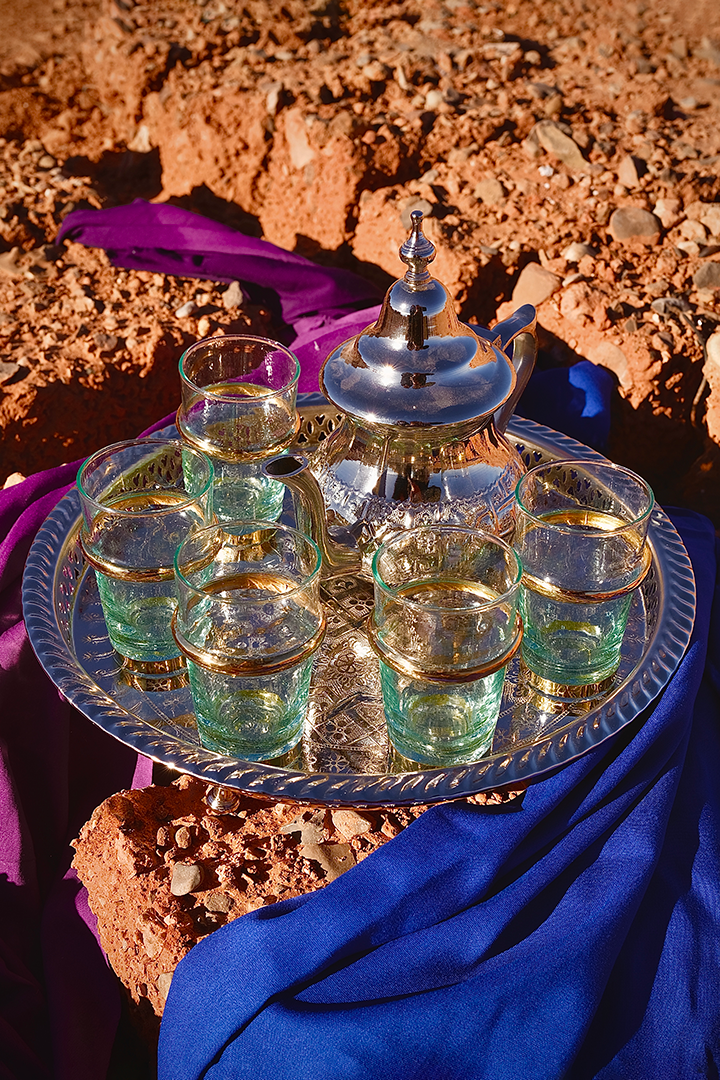 Set Beldi Deluxe – 6 verres dorés