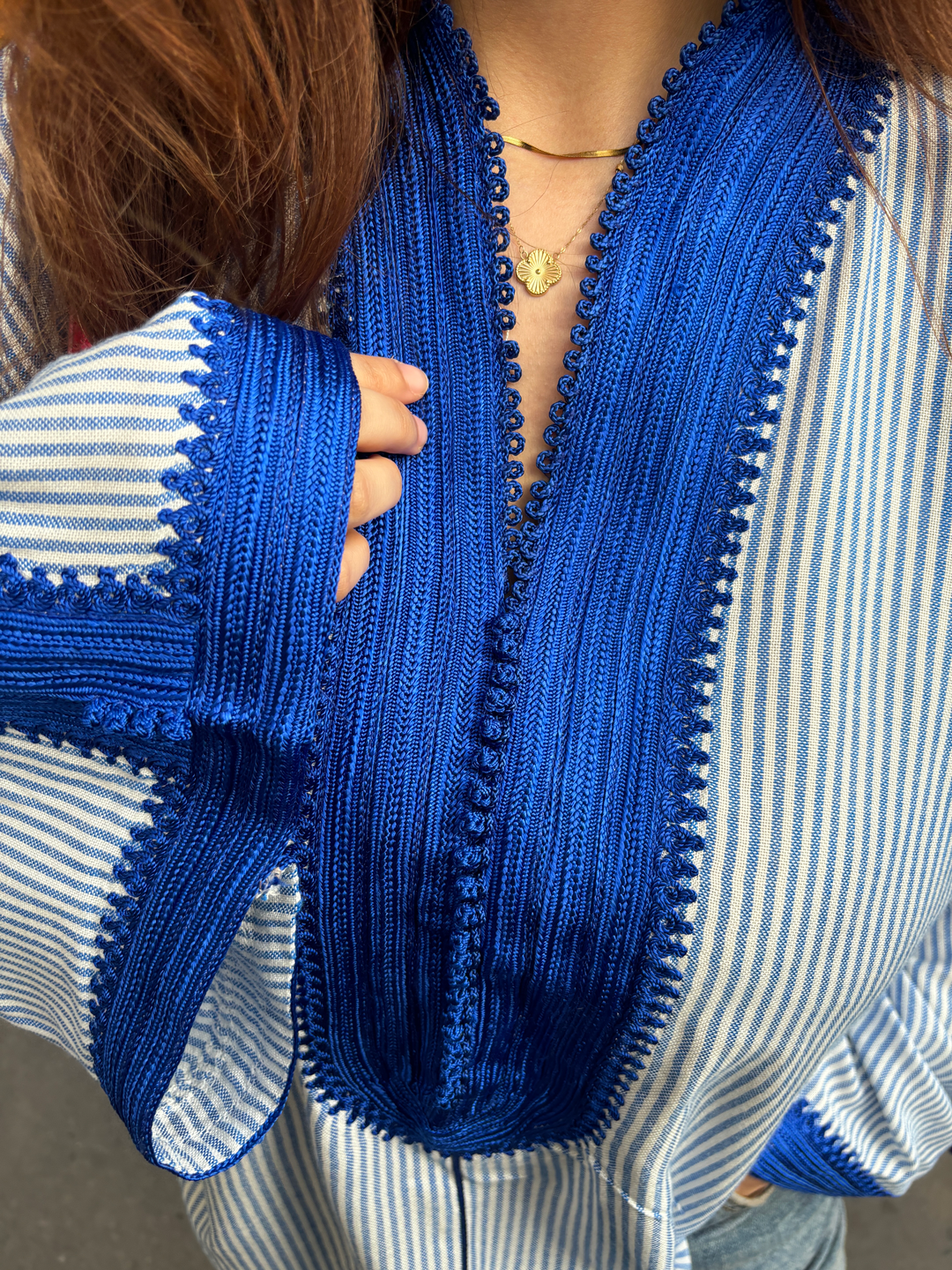Nassiya – Tunique Marocaine en Coton-Lin