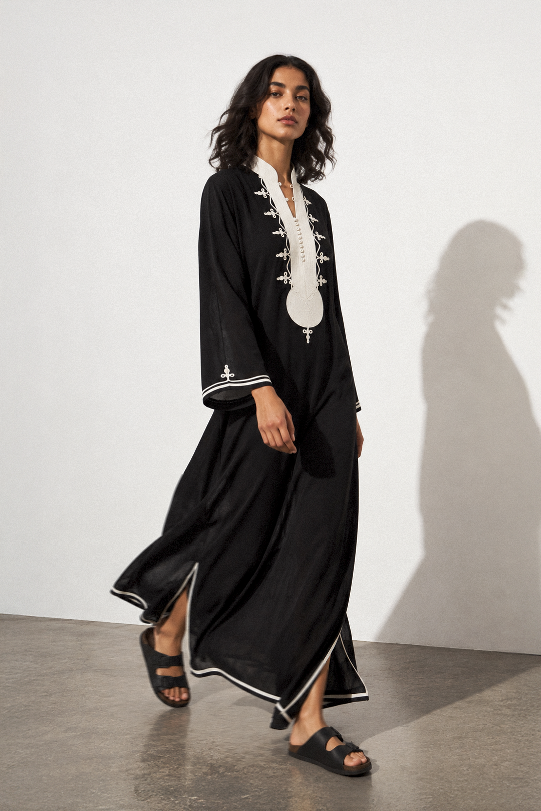 Saida – Caftan en Coton Marocain
