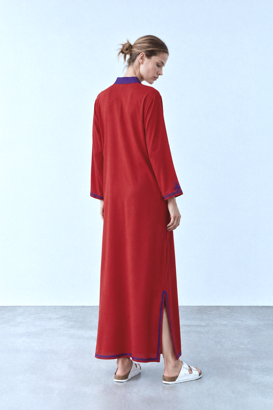 Saida – Caftan en Coton Marocain