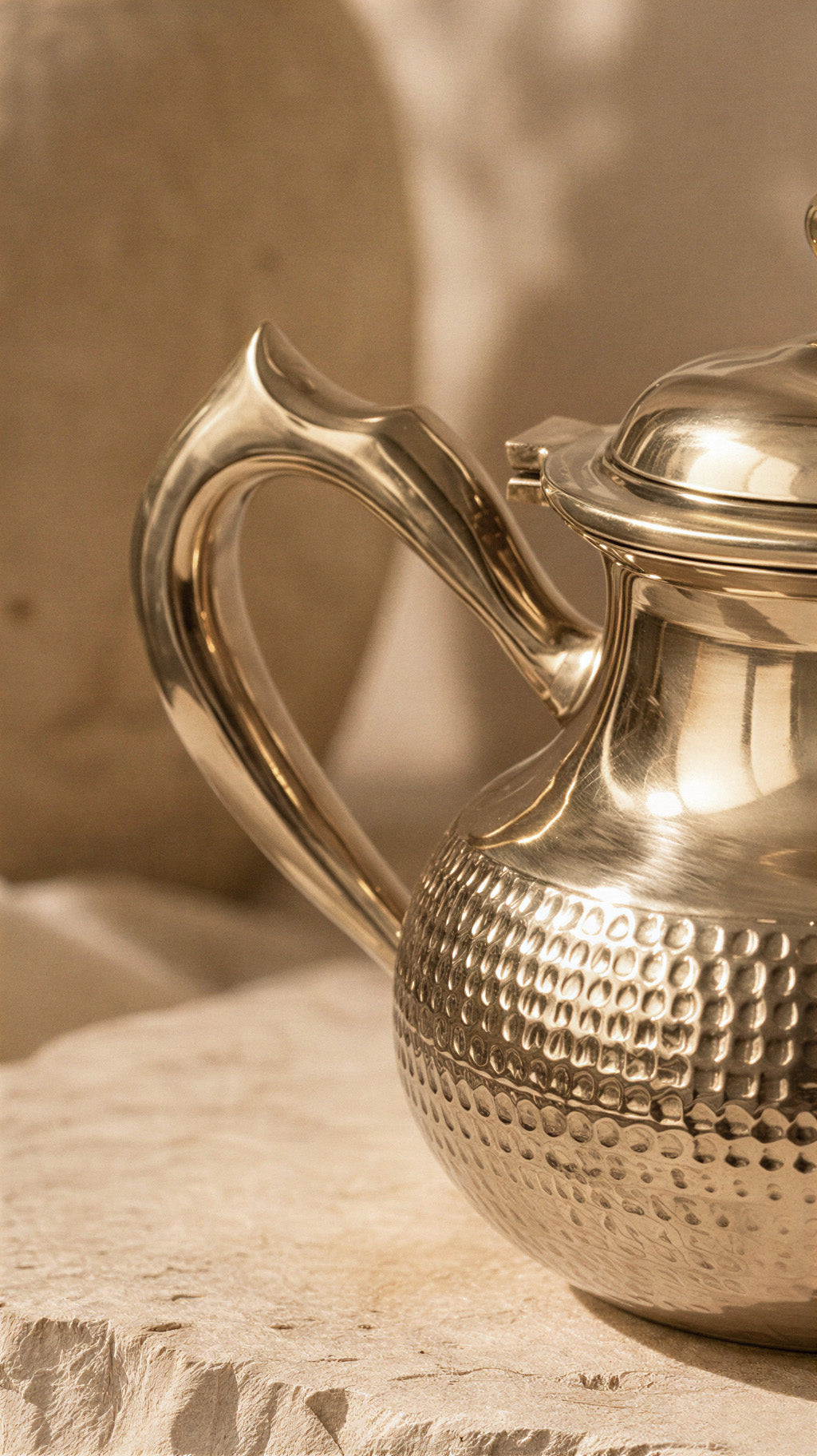 Kaïs – Théière marocaine finition martelée