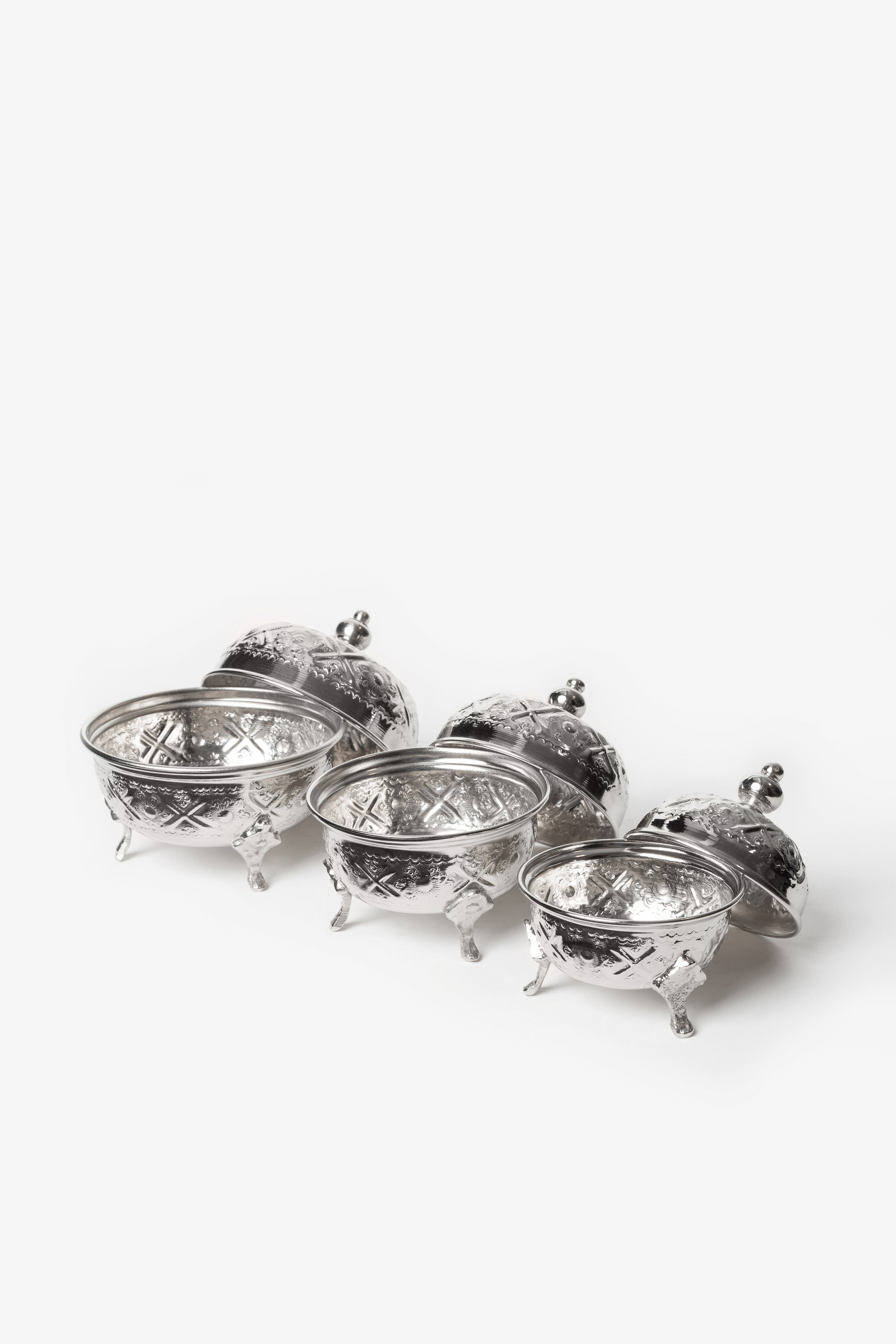 Safya – Moroccan Silver Sugar Bowl
