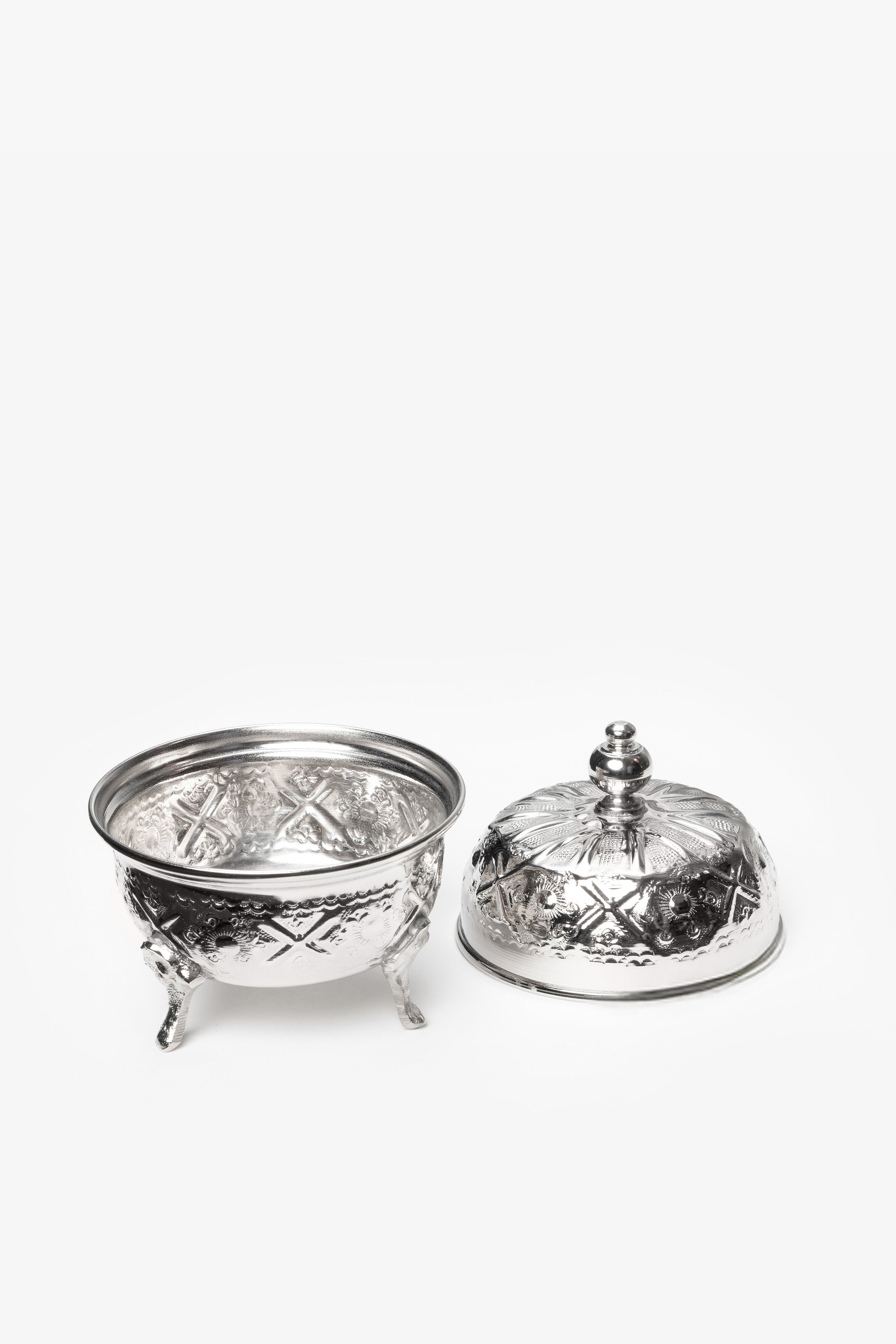 Safya – Moroccan Silver Sugar Bowl