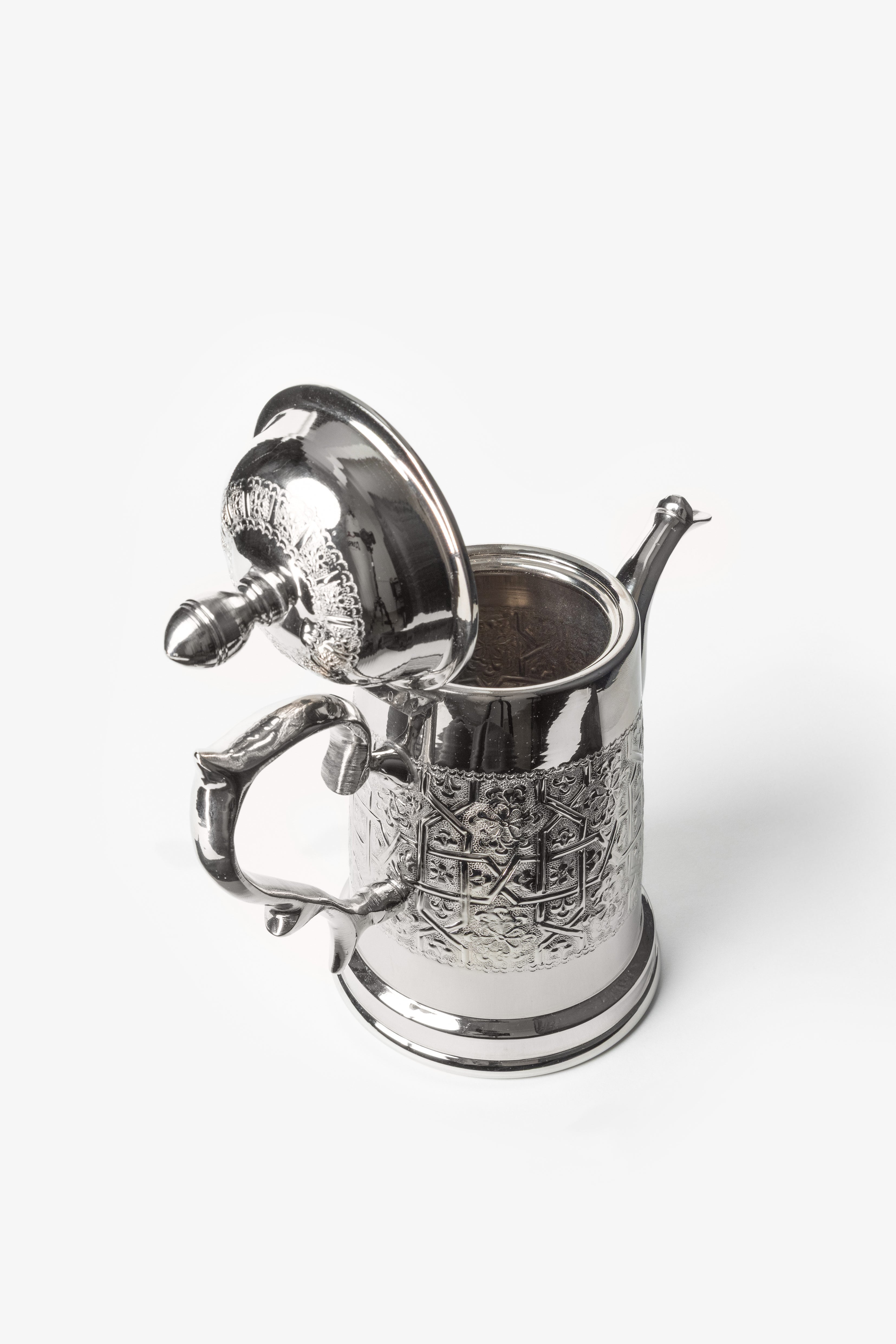 Rafi – Cafetière Marocaine avec Gravures Traditionnelles