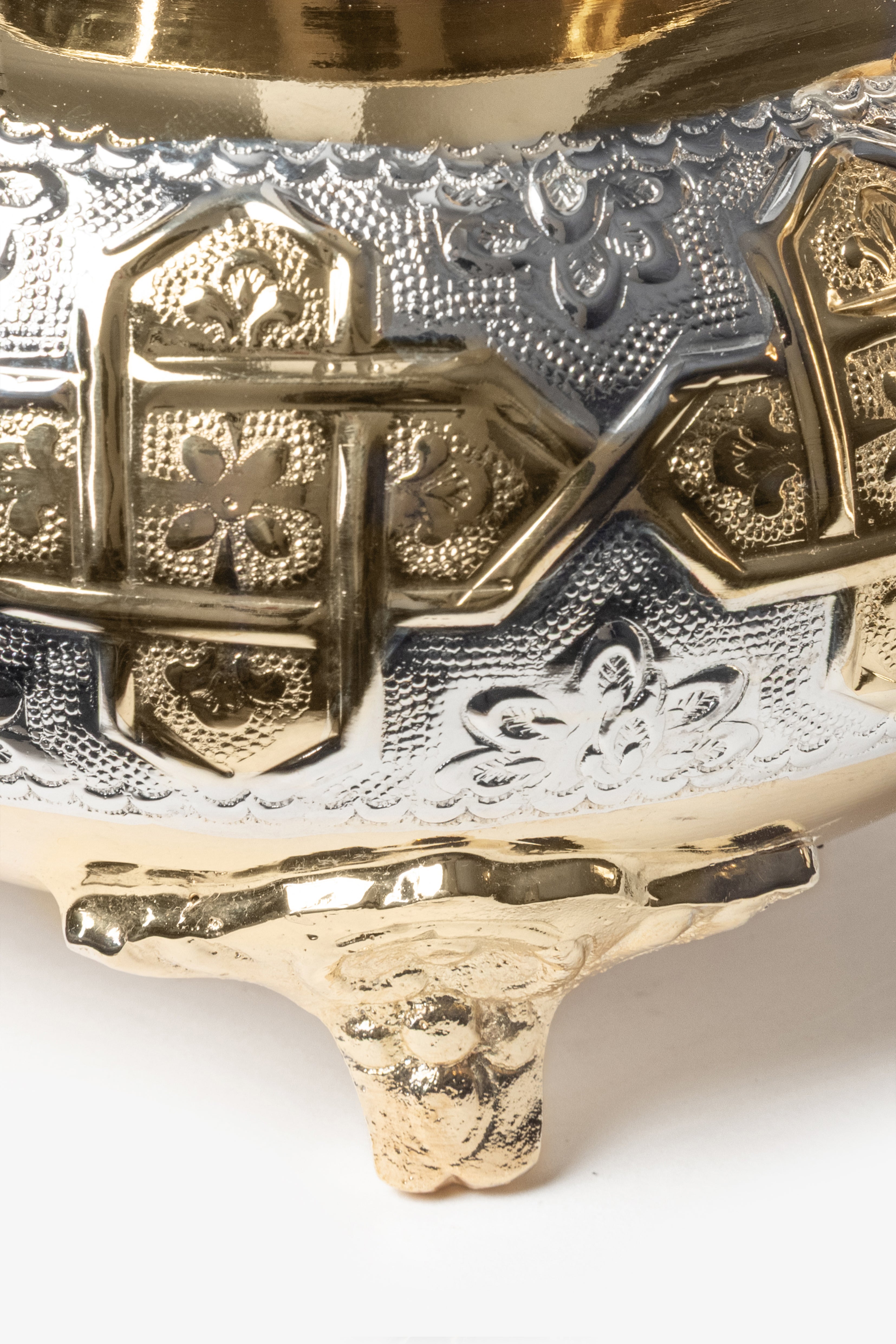 Faris Deluxe – Théière Marocaine à Pieds avec Gravures Traditionnelles