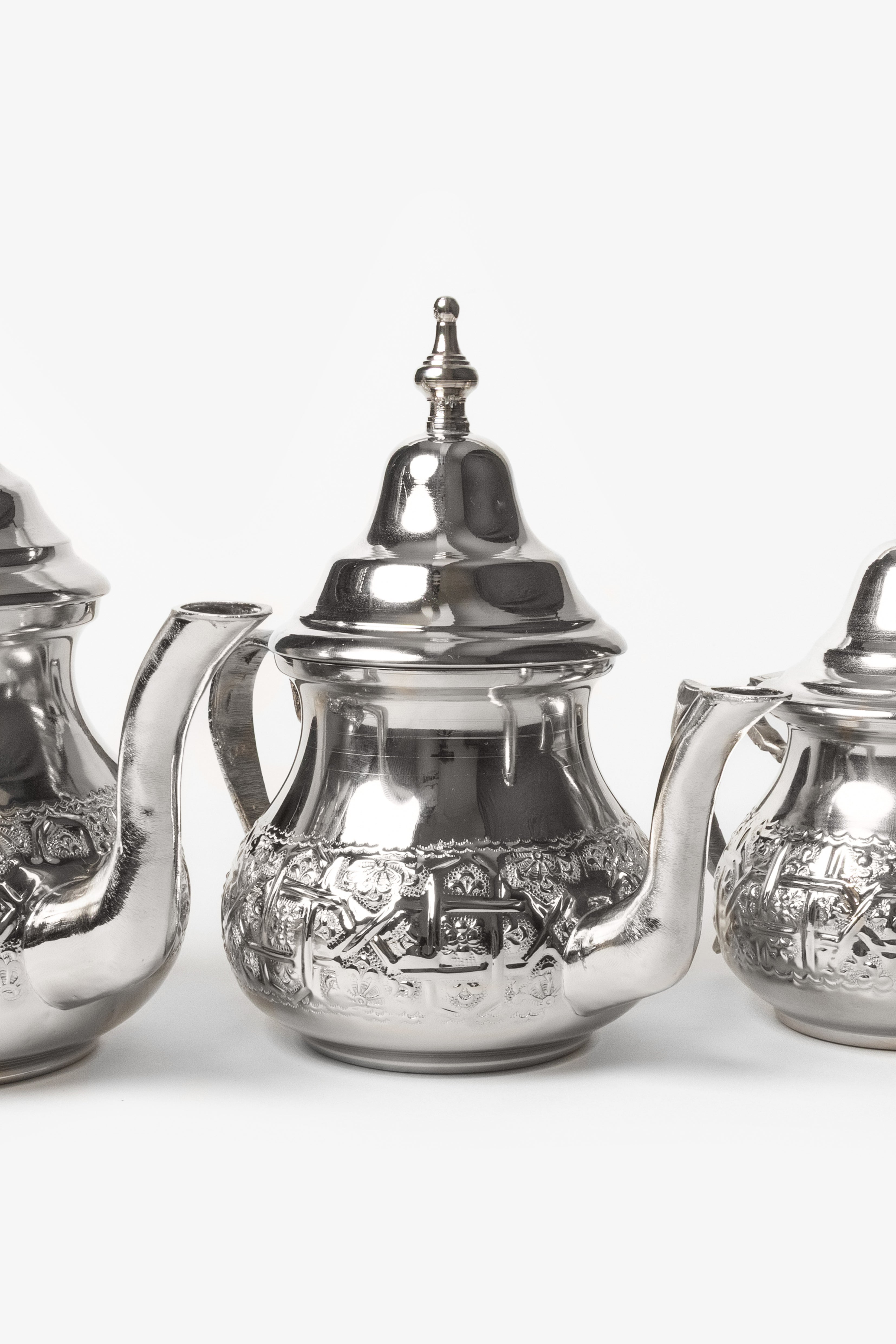 Moulay – Théière Marocaine à Gravures Traditionnelles