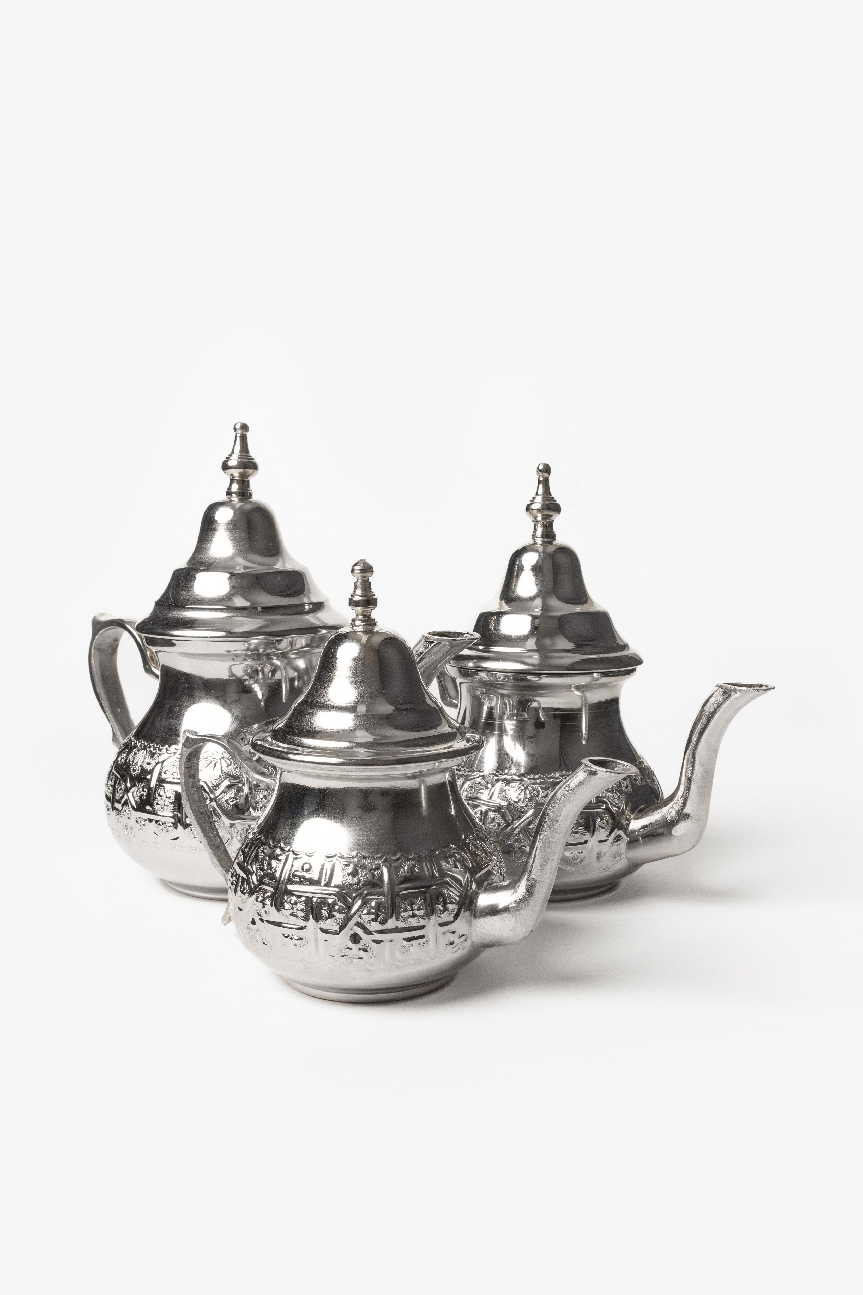 Moulay – Théière Marocaine à Gravures Traditionnelles